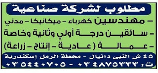 وظايف جريدة الوسيط المصرية للمؤهلات العليا والدبلومات والعمال بتاريخ 24-3-2021