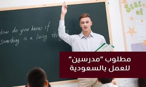 مطلوب للعمل مدرسين  بمجموعه مدارس كبرى بالسعودية الرياض