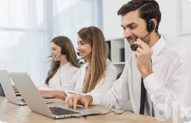 مطلوب للعمل خدمه عملاء  بشركة تجارية تاجير سيارات بالرياض