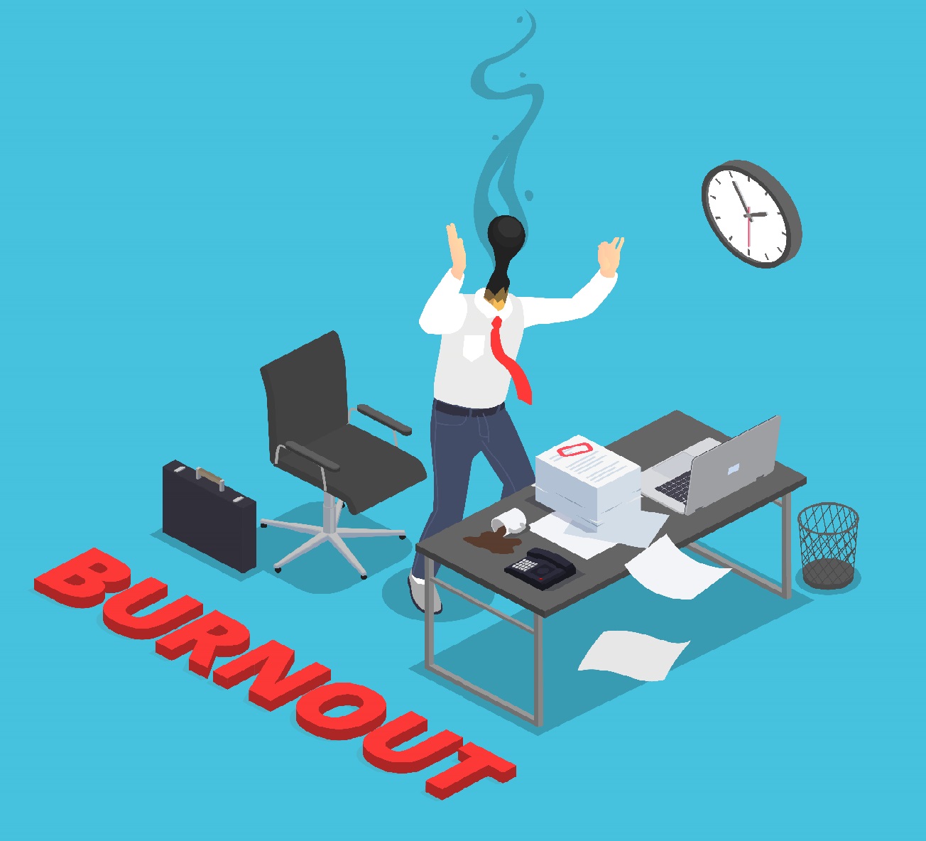 🔥 الاحتراق الوظيفي (Burnout): أسبابه، علاماته، وكيفية تجنبه
