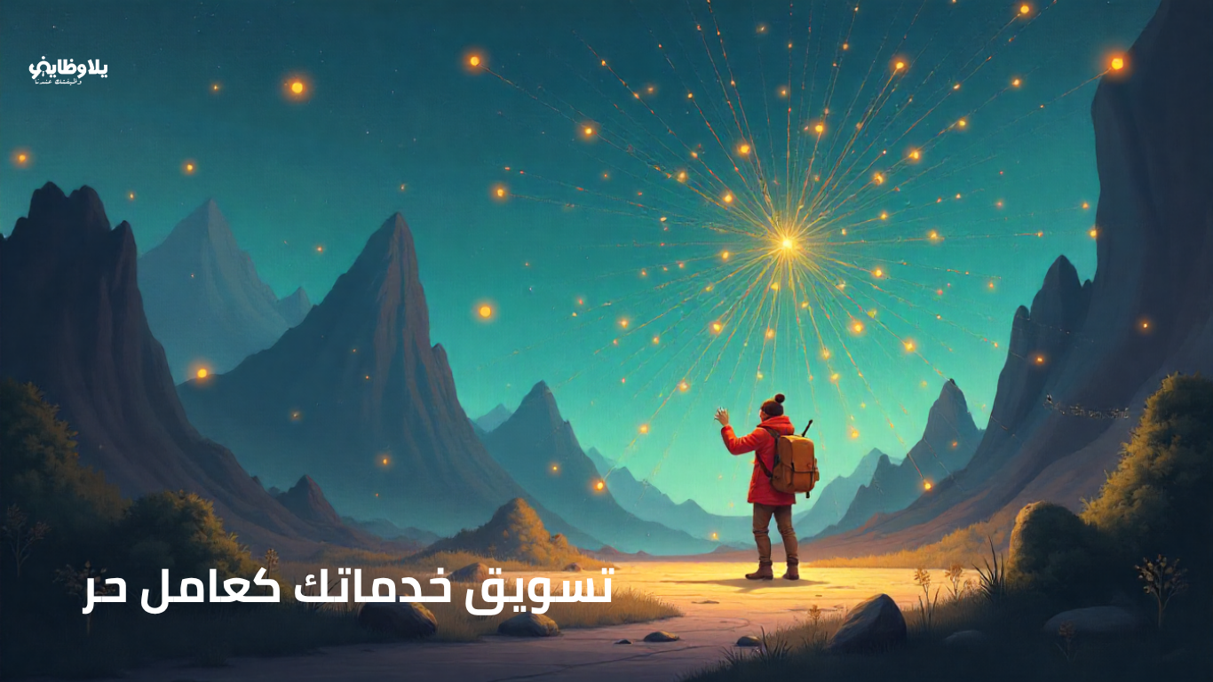 تسويق خدماتك كعامل حر: كيف تخلّي عملك يلمع وسط المنافسة؟