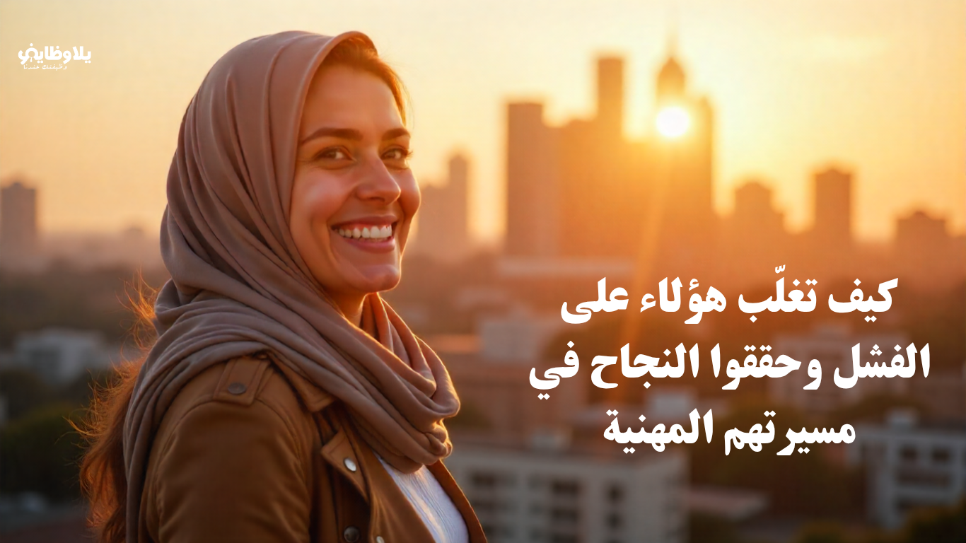 كيف تغلّب هؤلاء على الفشل وحققوا النجاح في مسيرتهم المهنية