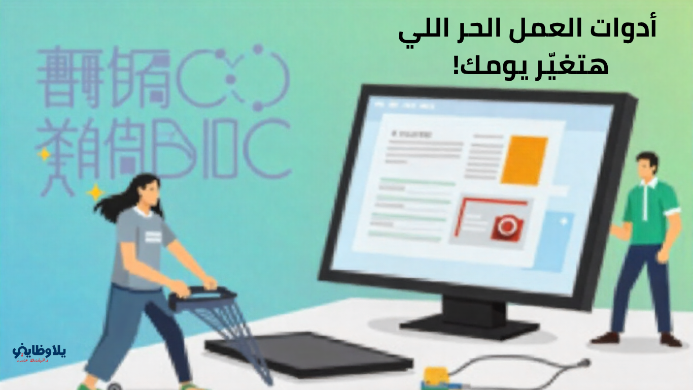 أدواتك سر نجاحك! أهم أدوات العمل الحر أونلاين اللي هتسهل شغلك وتزود إنتاجيتك