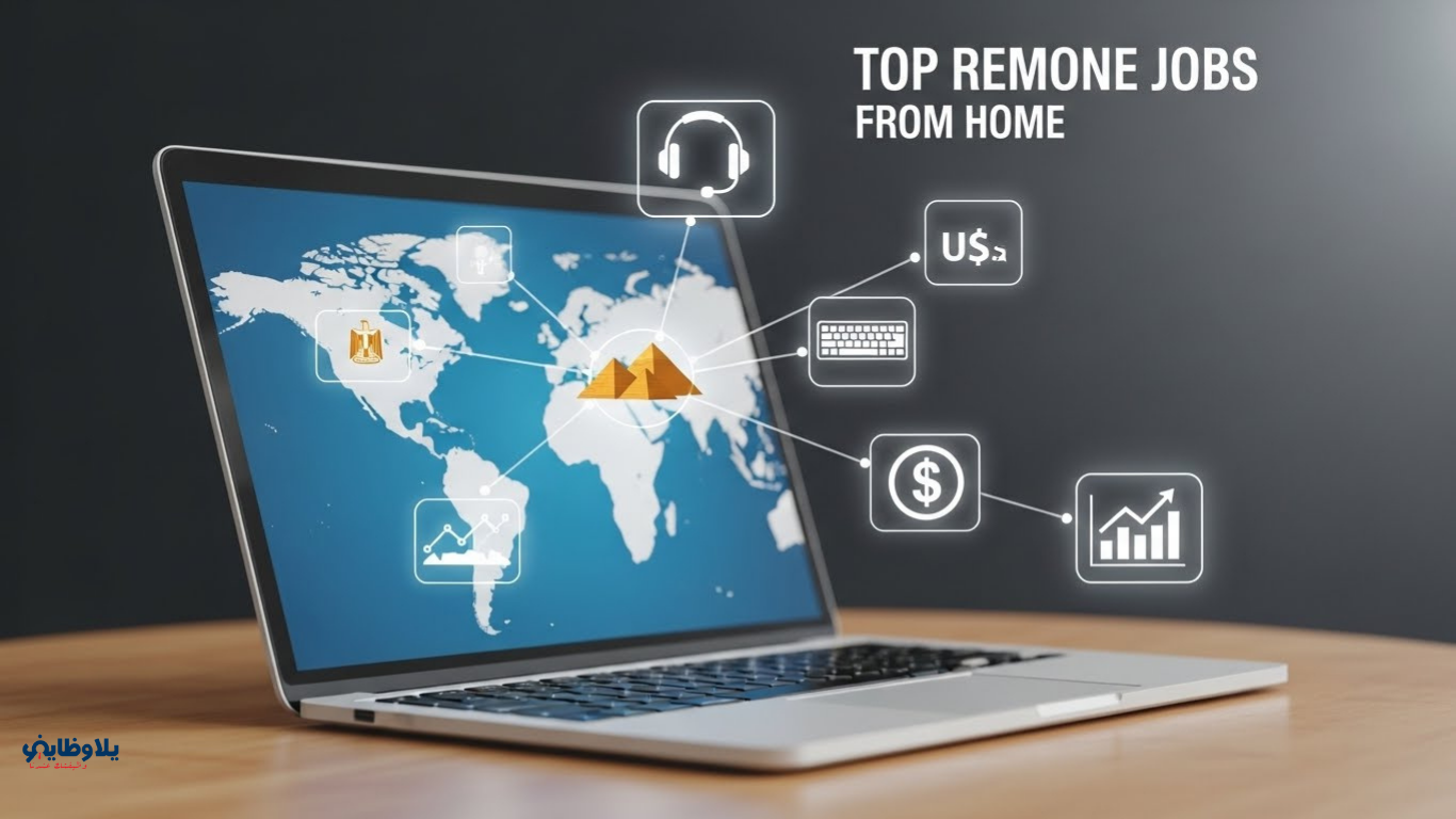 أهم 5 وظائف عن بُعد تدفع بالدولار للمصريين في 2026 (مطلوبة حاليًا)