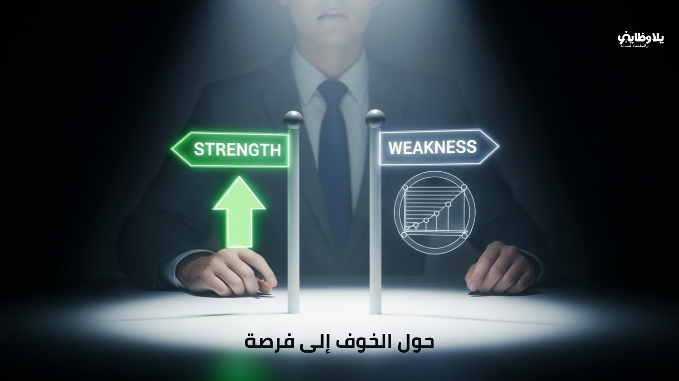 كيف تجيب على أصعب سؤال في مقابلة العمل؟ (نقطة قوتك وضعفك) دليل 2026