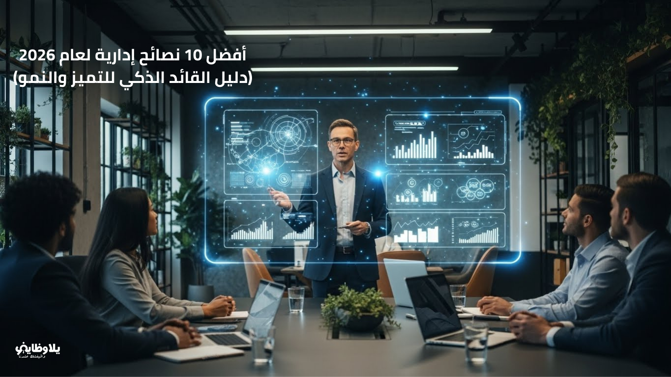 أفضل 10 نصائح إدارية لعام 2026 (دليل القائد الذكي للتميز والنمو)