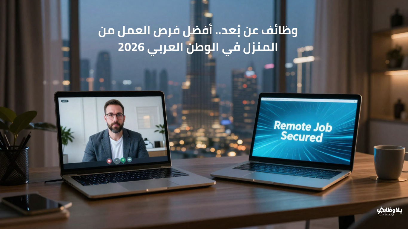 وظائف عن بُعد.. أفضل فرص العمل من المنزل في الوطن العربي 2026