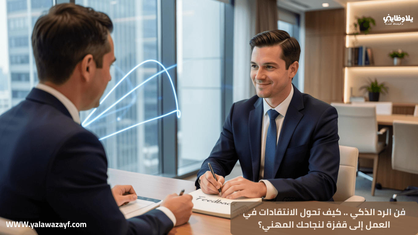 فن الرد الذكي .. كيف تحول الانتقادات في العمل إلى قفزة لنجاحك المهني؟