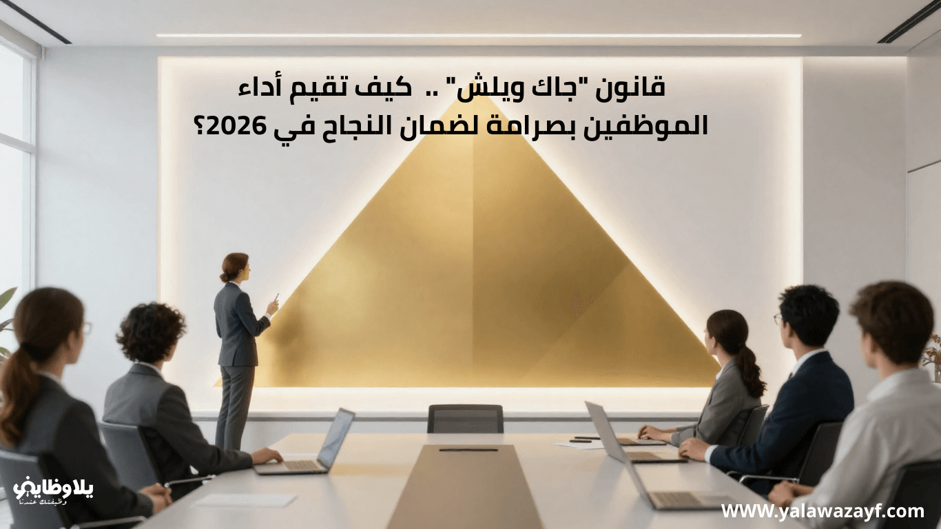 قانون “جاك ويلش” ..  كيف تقيم أداء الموظفين بصرامة لضمان النجاح في 2026؟