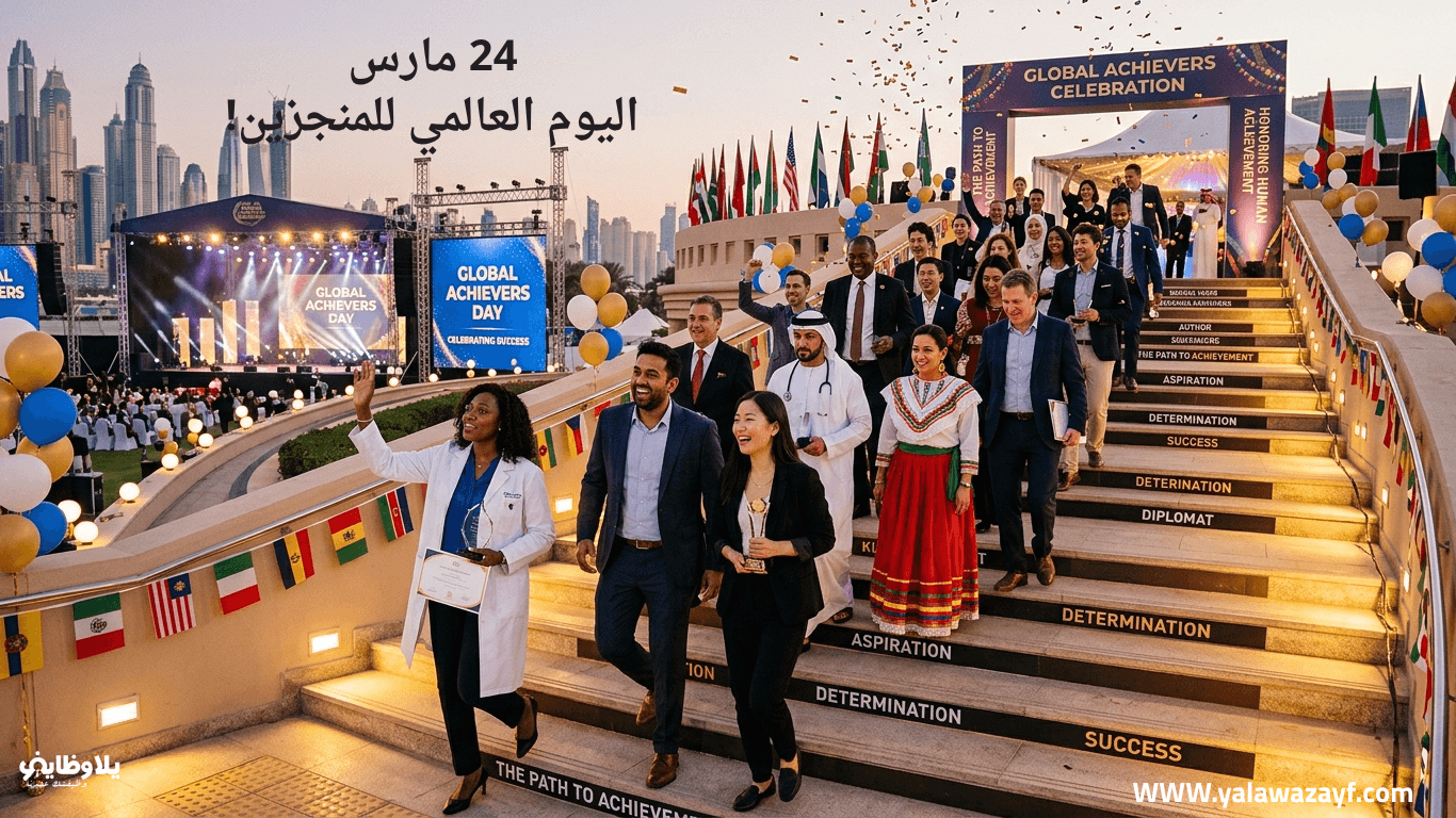 اليوم العالمي للمنجزين ..  احتفاء بمن يغيرون العالم خطوة بخطوة