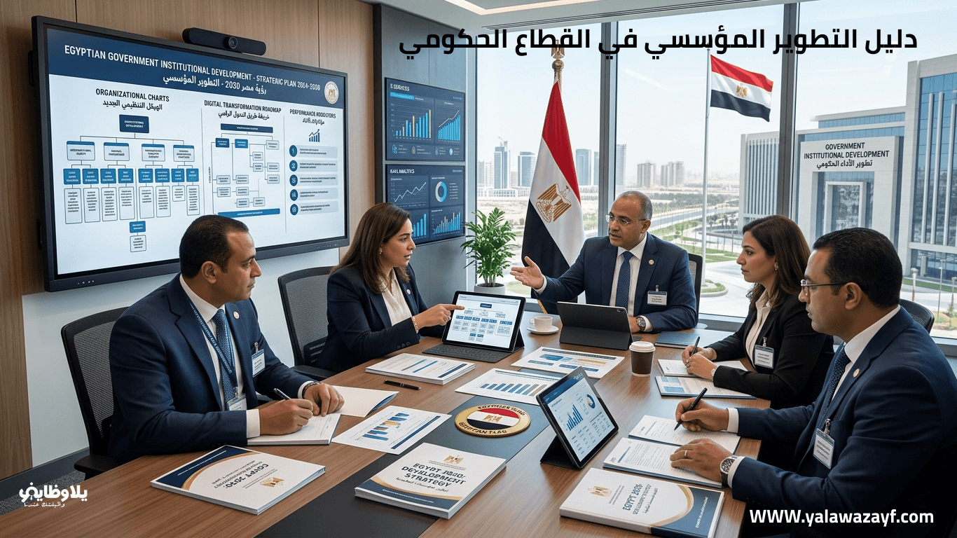 دليل التطوير المؤسسي في القطاع الحكومي