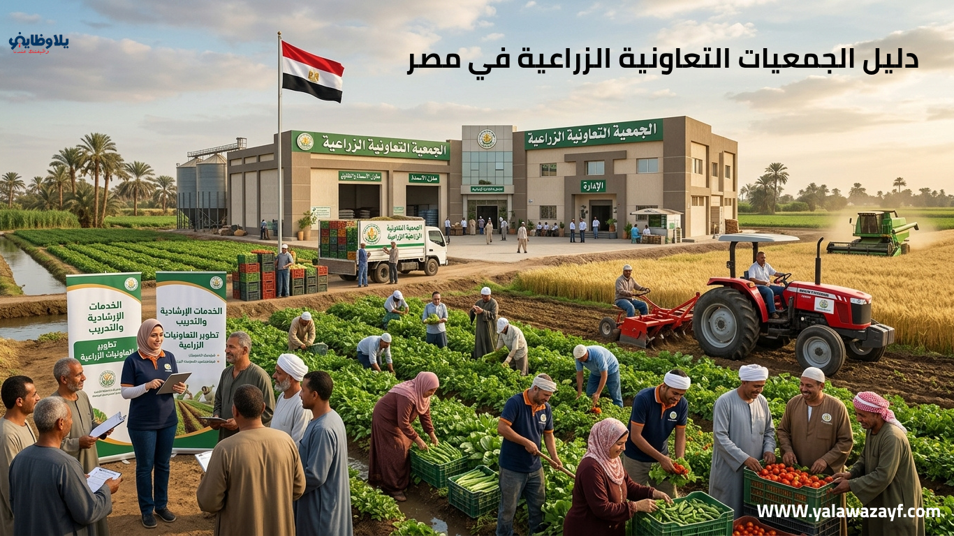 دليل الجمعيات التعاونية الزراعية في مصر