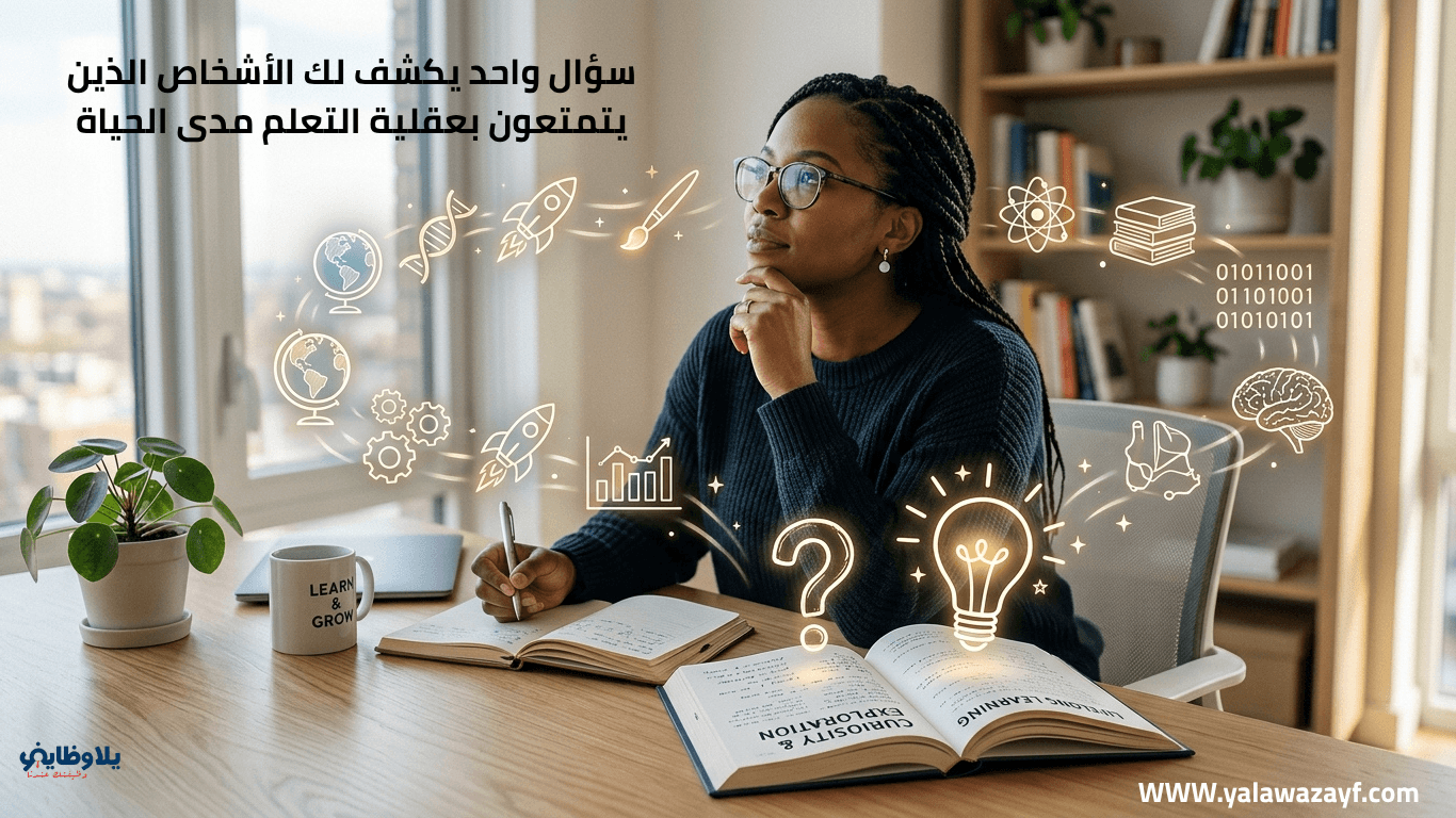 سؤال واحد يكشف لك الأشخاص الذين يتمتعون بعقلية التعلم مدى الحياة