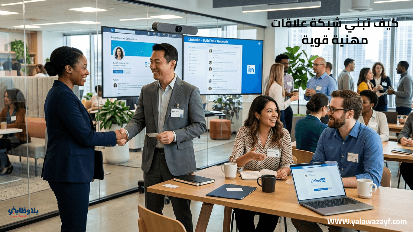كيف تبني شبكة علاقات مهنية قوية