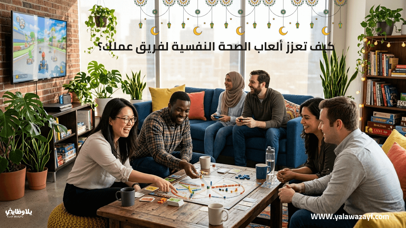 كيف تعزز ألعاب الصحة النفسية لفريق عملك؟