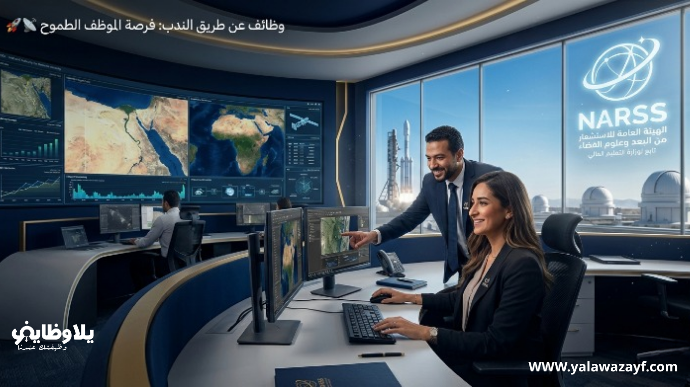 فرصة “ندب” بالهيئة القومية للاستشعار من البعد وعلوم الفضاء