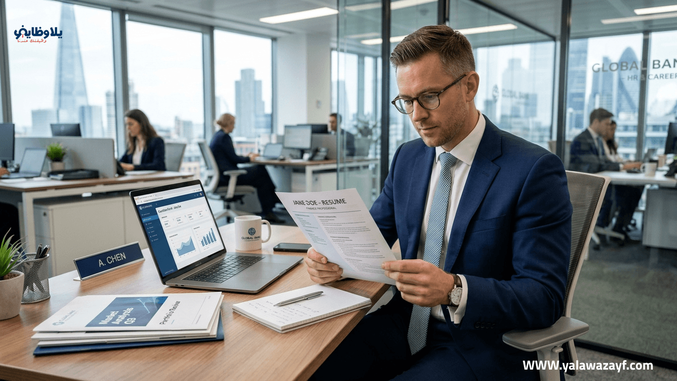 كيف تعد سيرة ذاتية احترافية للوظائف المصرفية