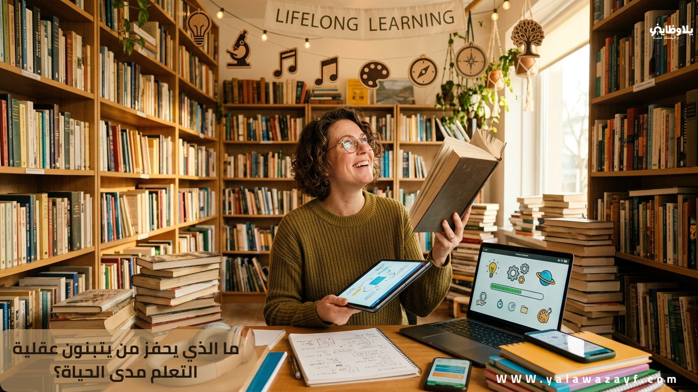ما الذي يحفز من يتبنون عقلية التعلم مدى الحياة؟