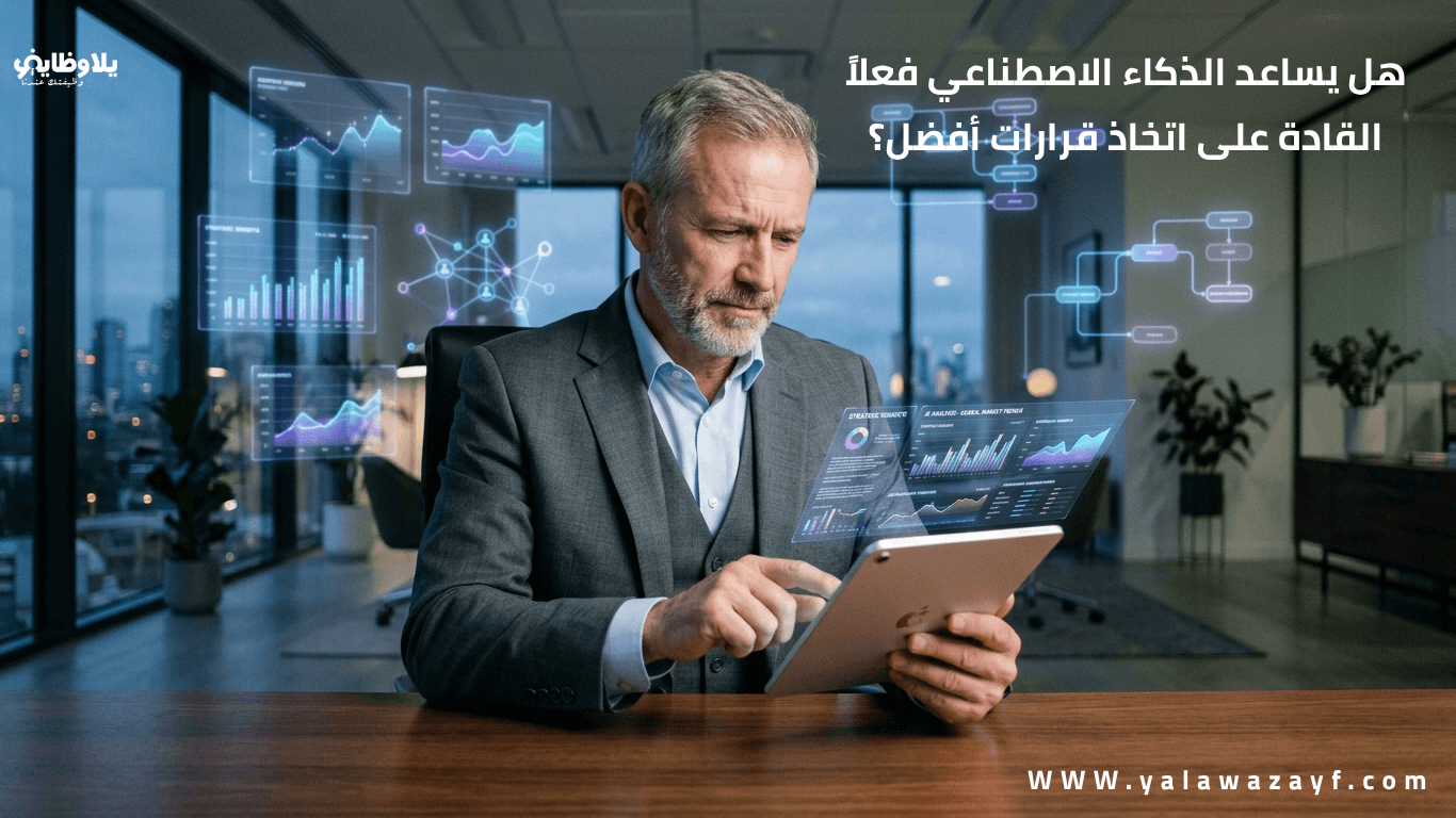 هل يساعد الذكاء الاصطناعي فعلاً القادة على اتخاذ قرارات أفضل؟