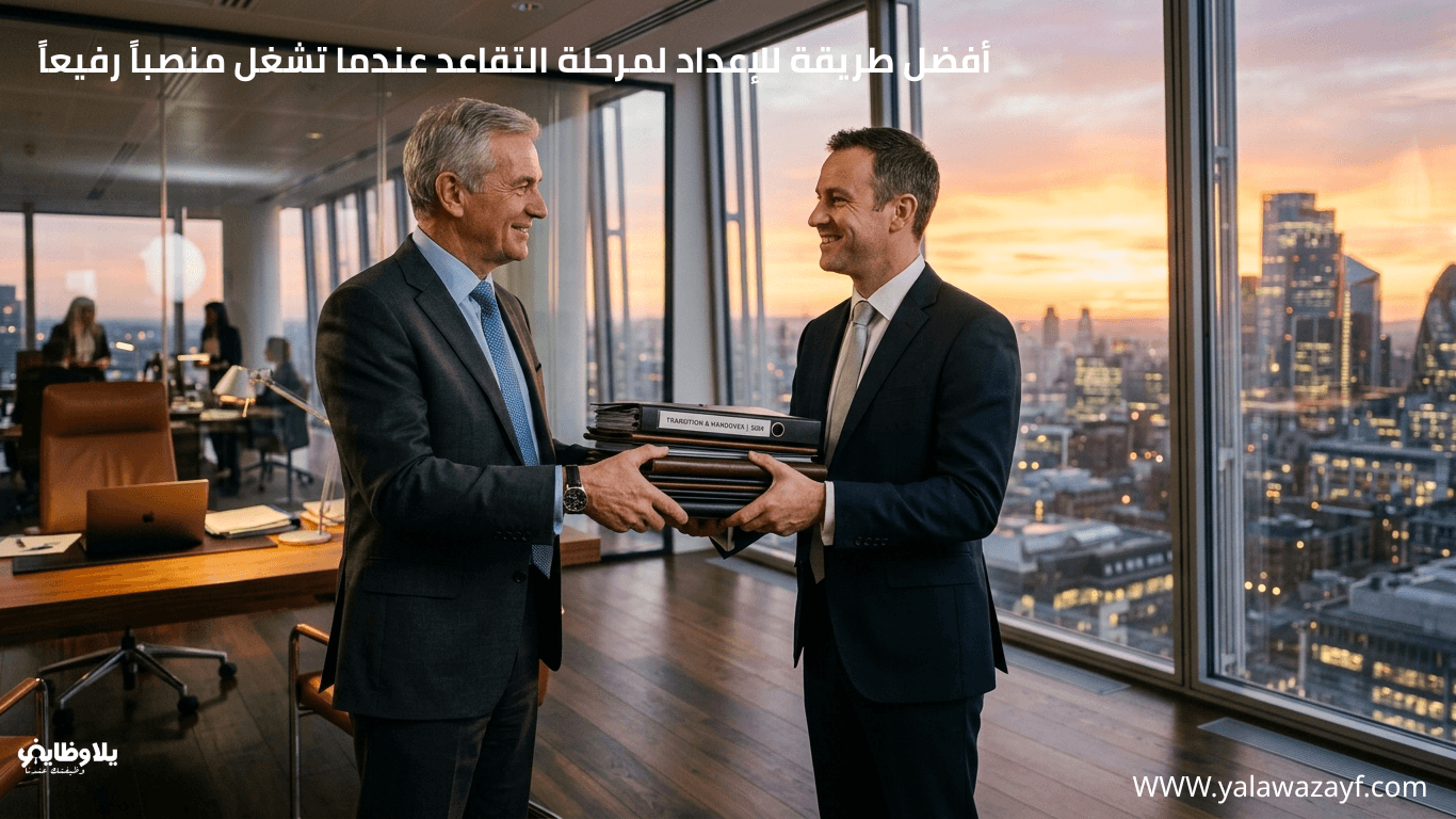 أفضل طريقة للإعداد لمرحلة التقاعد عندما تشغل منصباً رفيعاً