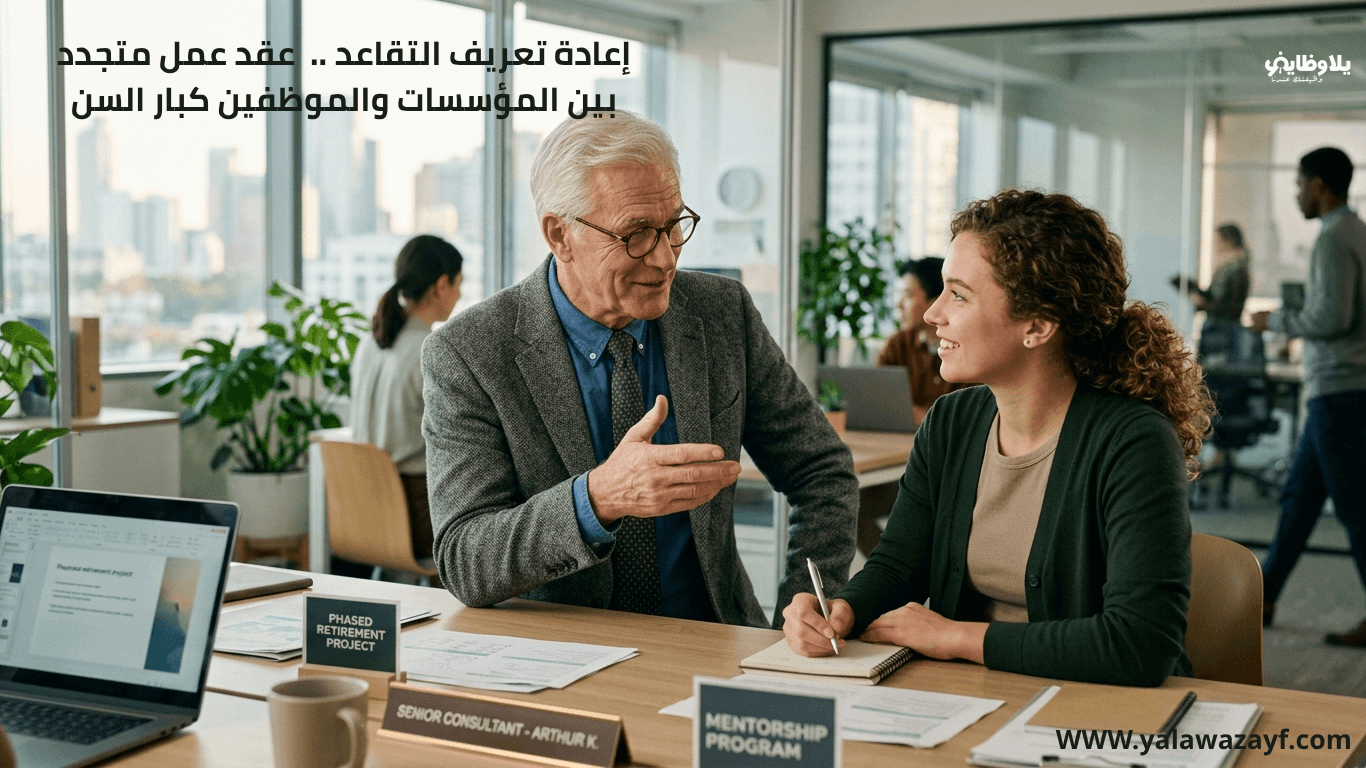إعادة تعريف التقاعد ..  عقد عمل متجدد بين المؤسسات والموظفين كبار السن