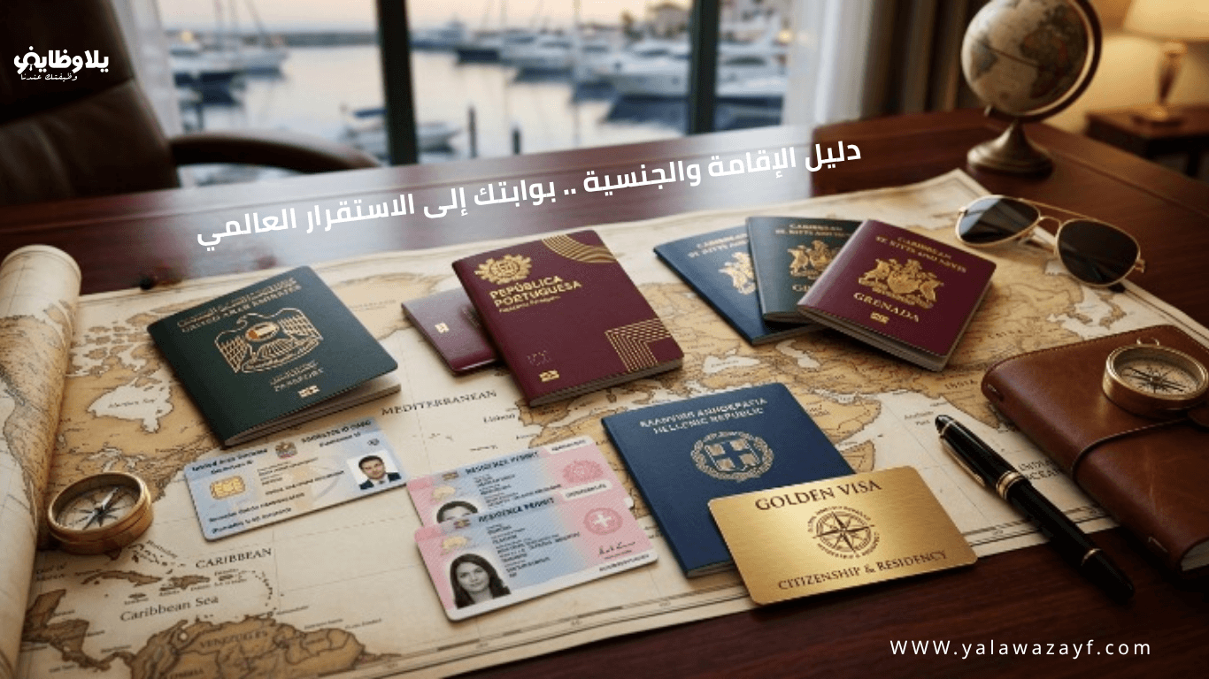 دليل الإقامة والجنسية .. بوابتك إلى الاستقرار العالمي