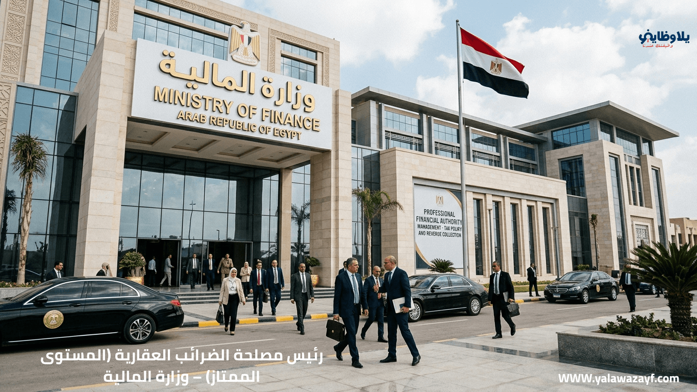 رئيس مصلحة الضرائب العقارية (المستوى الممتاز) – وزارة المالية