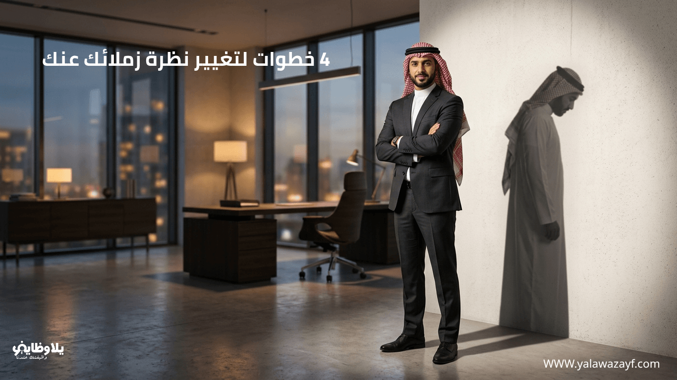 4 خطوات لتغيير نظرة زملائك عنك .. الشخص الذي كنتَ عليه ليس من أنت الآن