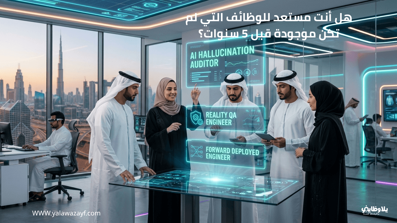 هل أنت مستعد للوظائف التي لم تكن موجودة قبل 5 سنوات؟