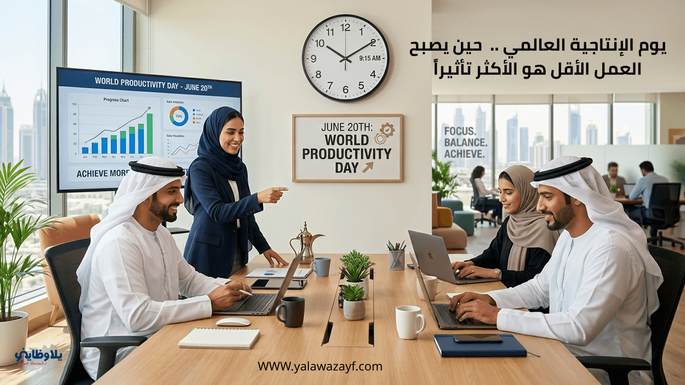 يوم الإنتاجية العالمي ..  حين يصبح العمل الأقل هو الأكثر تأثيراً