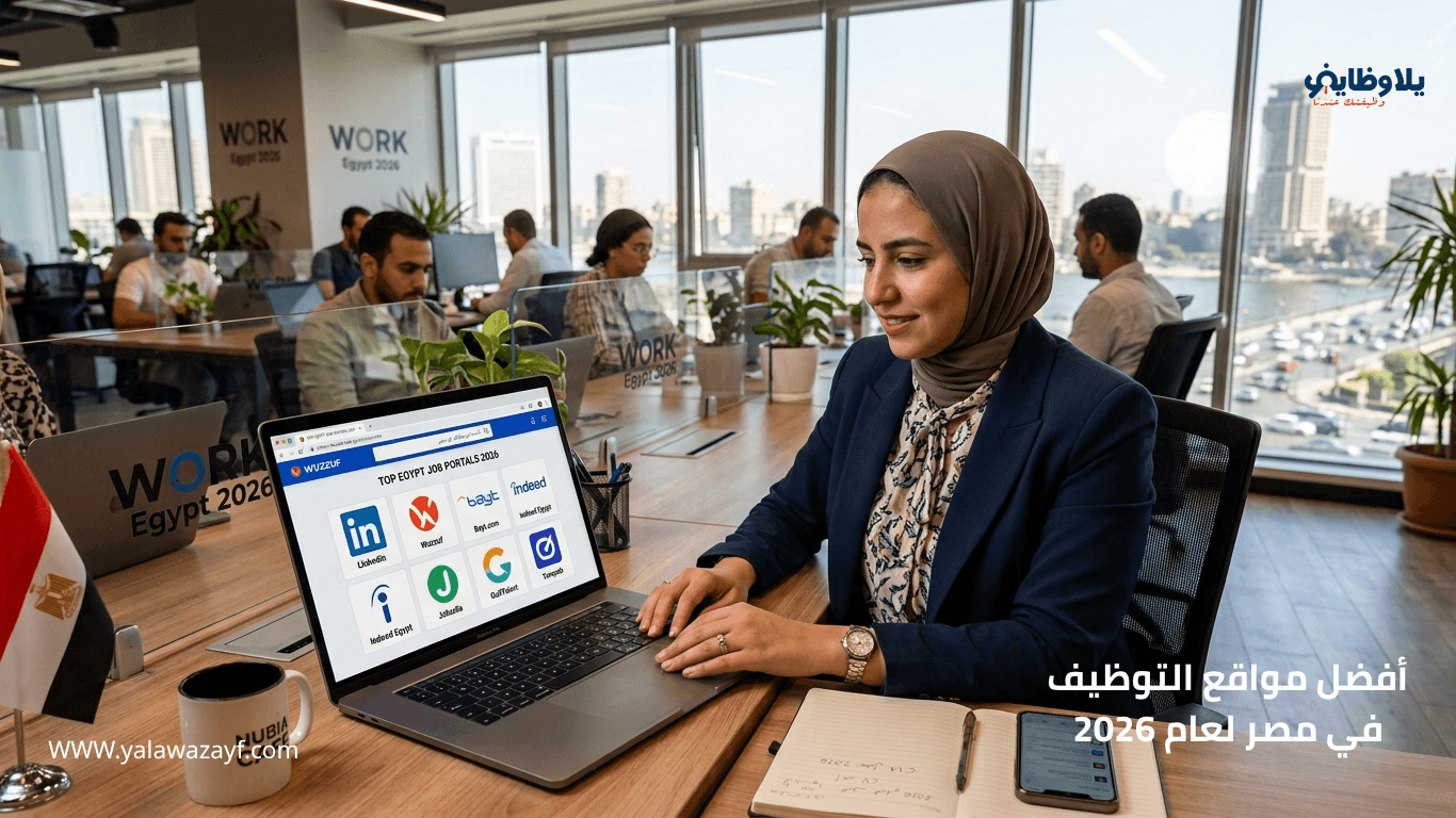 أفضل مواقع التوظيف في مصر لعام 2026