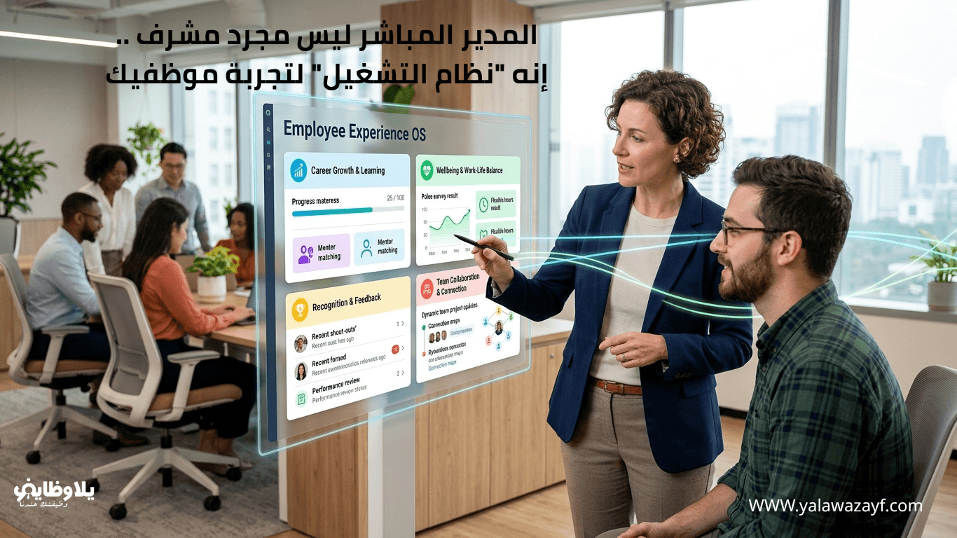 المدير المباشر ليس مجرد مشرف .. إنه “نظام التشغيل” لتجربة موظفيك