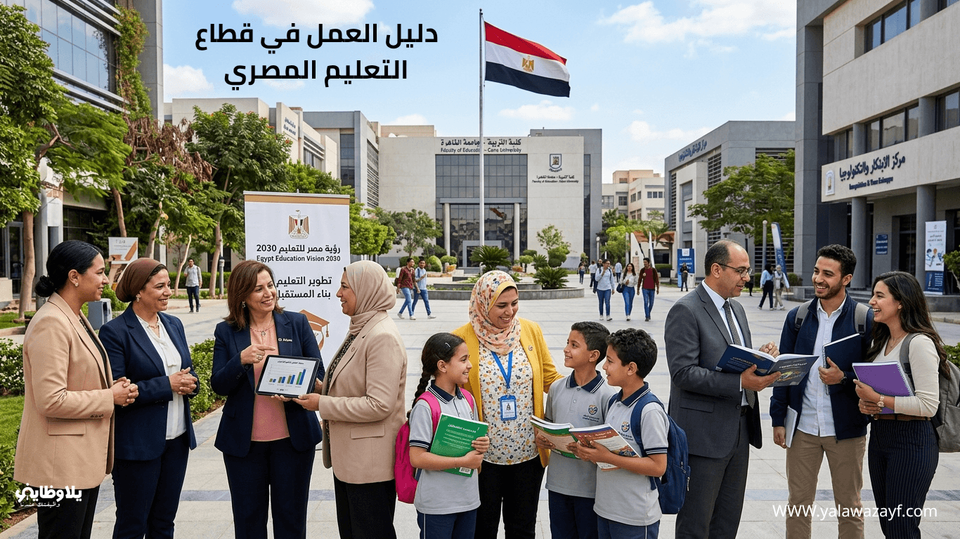 دليل العمل في قطاع التعليم المصري