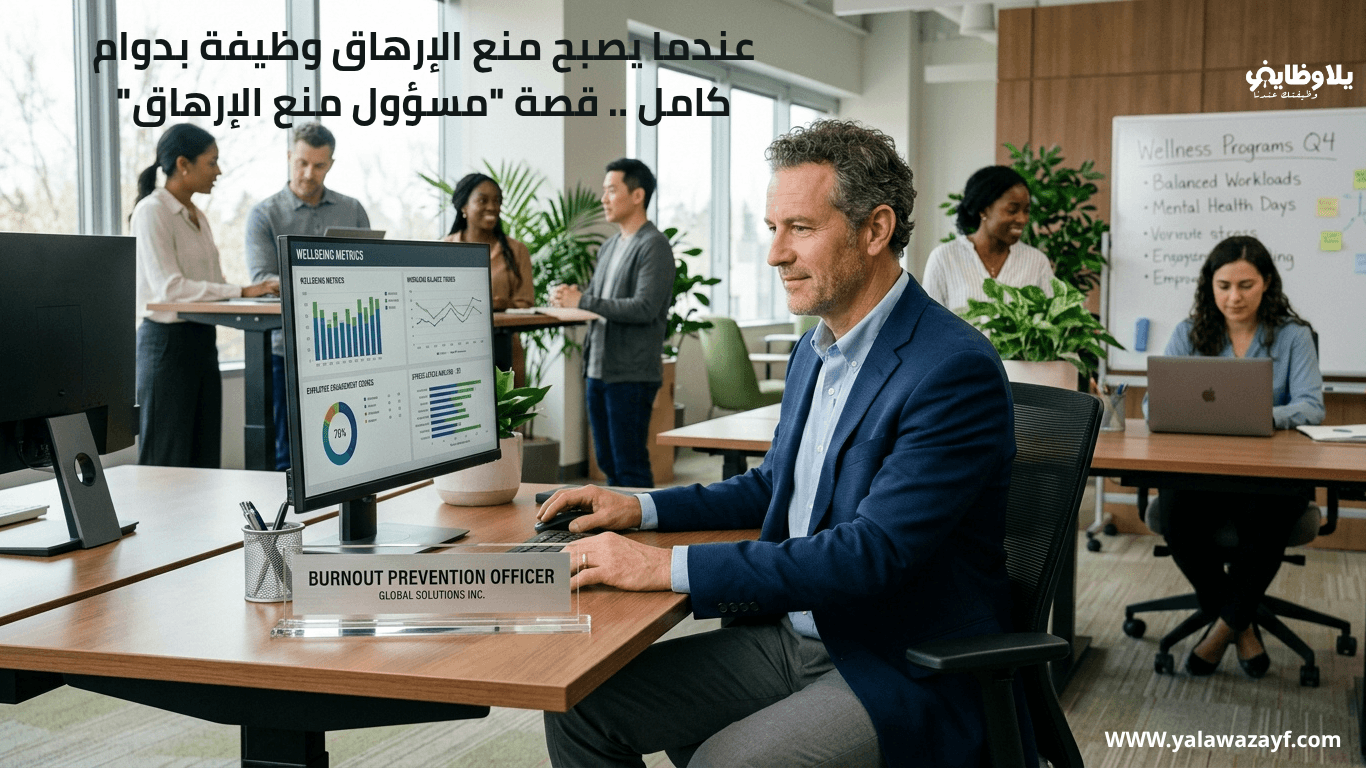عندما يصبح منع الإرهاق وظيفة بدوام كامل .. قصة “مسؤول منع الإرهاق”