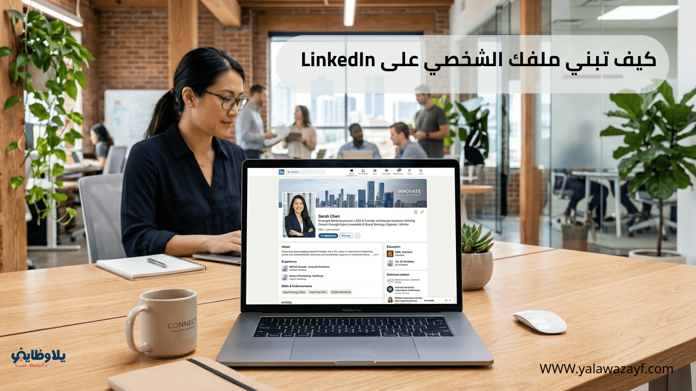 كيف تبني ملفك الشخصي على LinkedIn