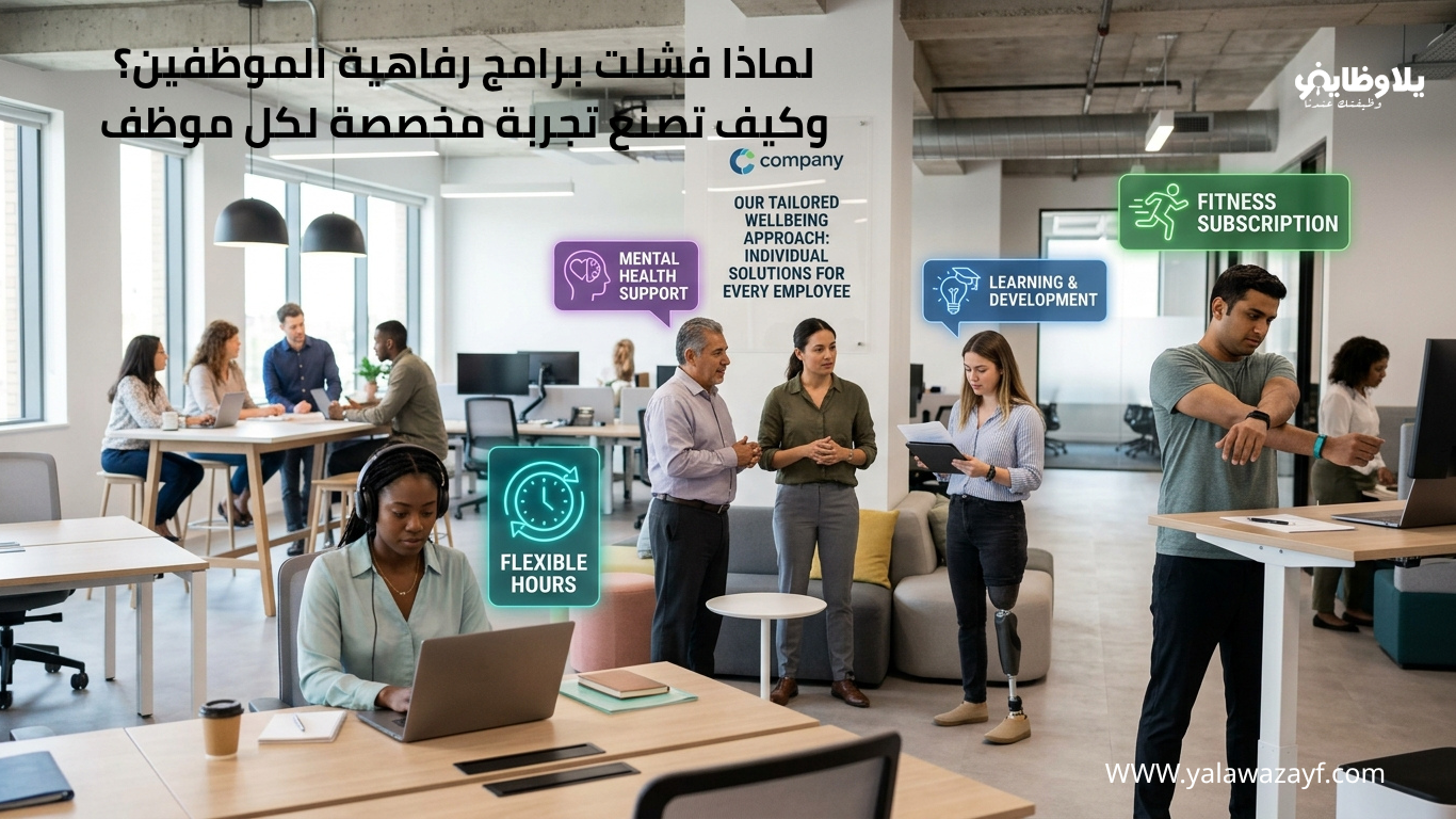 لماذا فشلت برامج رفاهية الموظفين؟ وكيف تصنع تجربة مخصصة لكل موظف