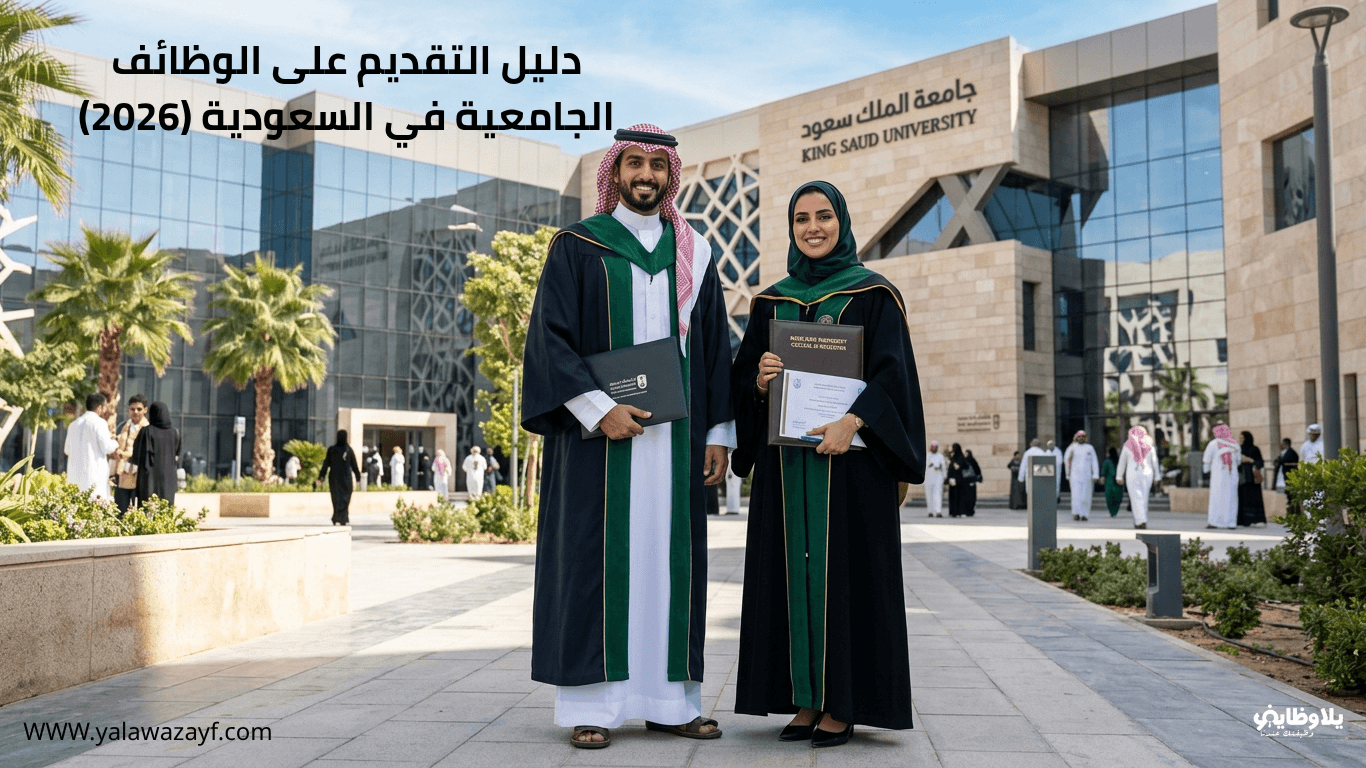 دليل التقديم على الوظائف الجامعية في السعودية (2026)