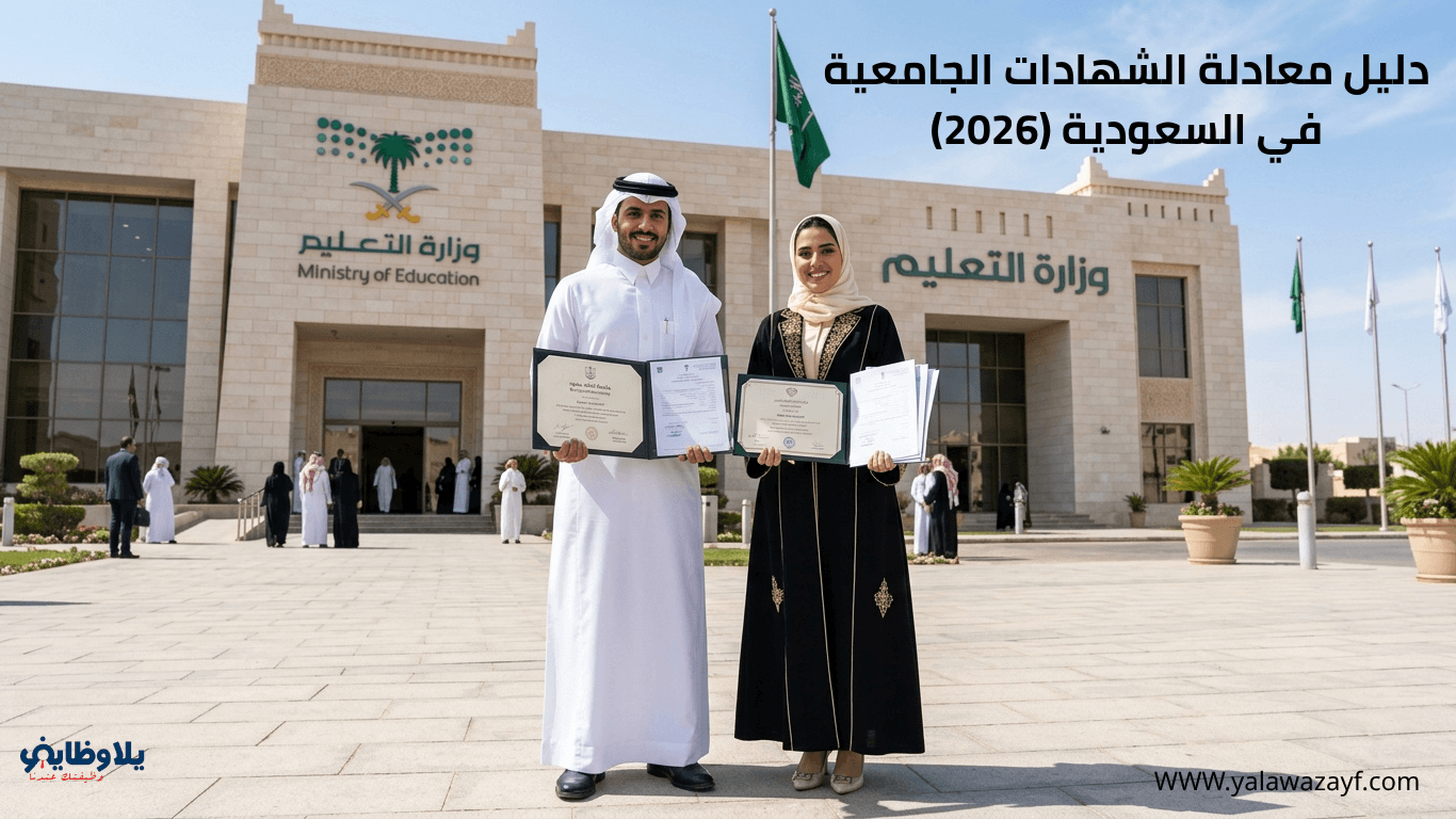 دليل معادلة الشهادات الجامعية في السعودية (2026)