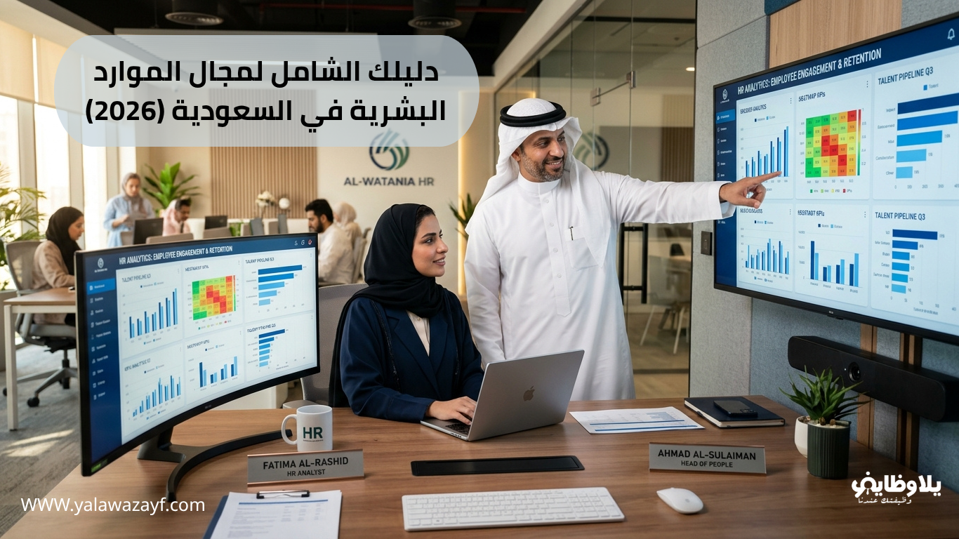 دليلك الشامل لمجال الموارد البشرية في السعودية (2026)